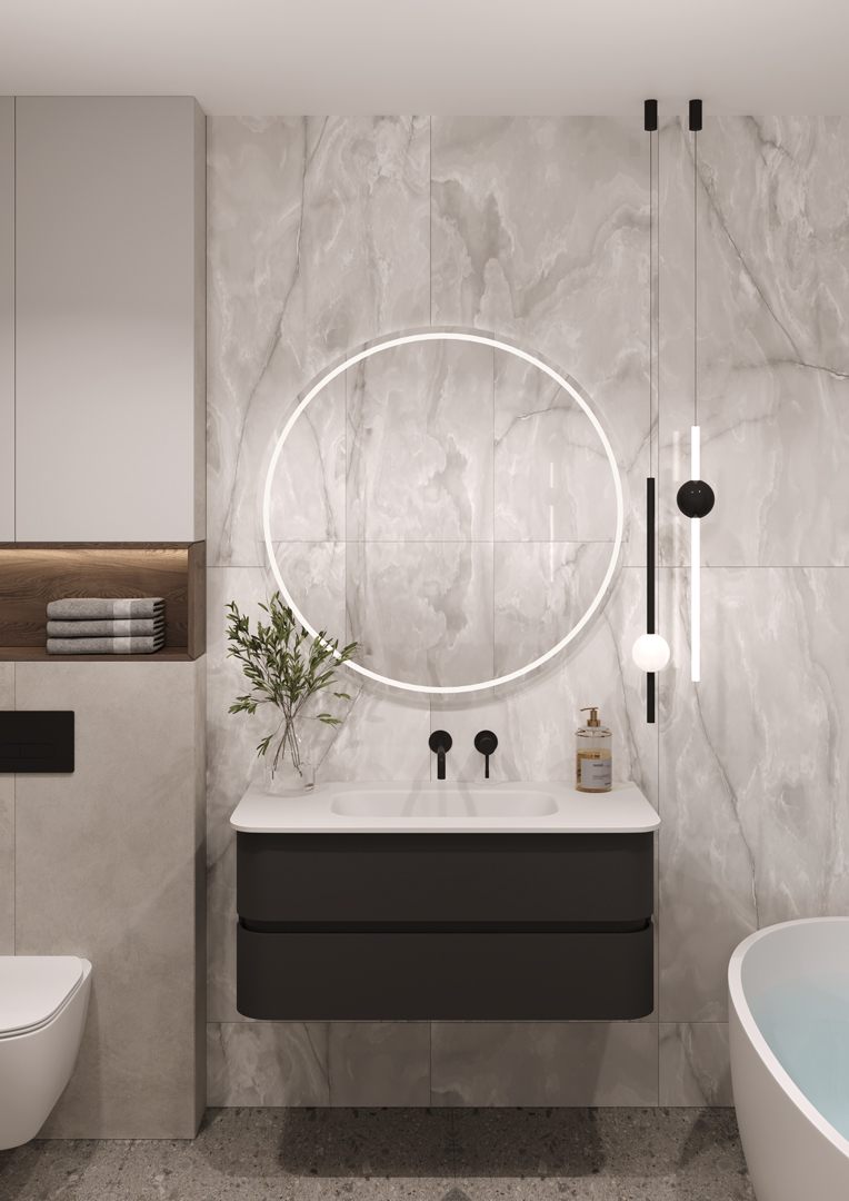 Тумба под раковину 100 см ArmadiArt Ovale D 780-100-A