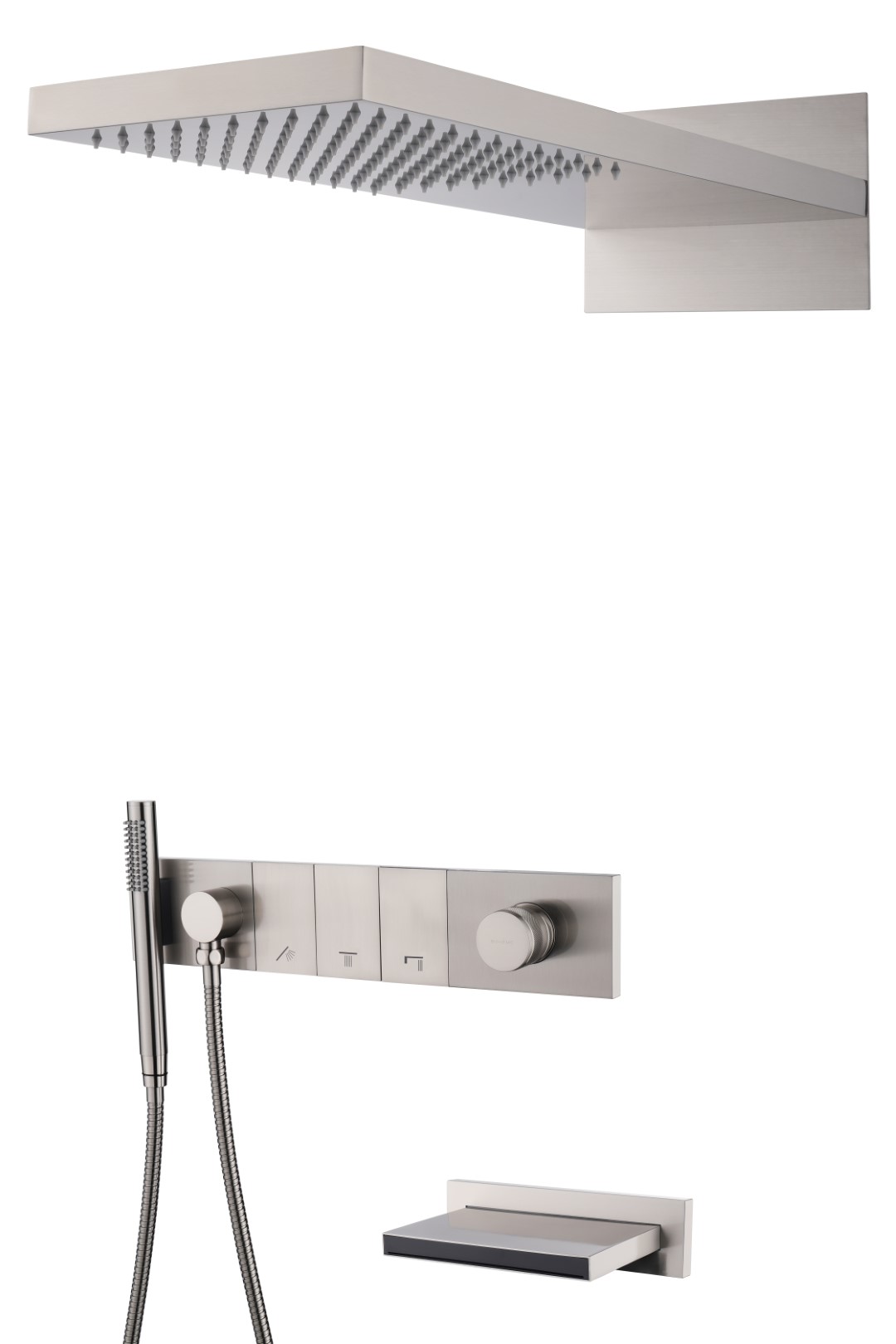 Встраиваемая душевая система Boheme Zodiac 132-2-NB