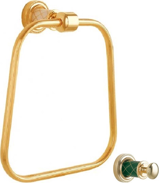 Держатель полотенец Boheme Murano 10905-GR-G