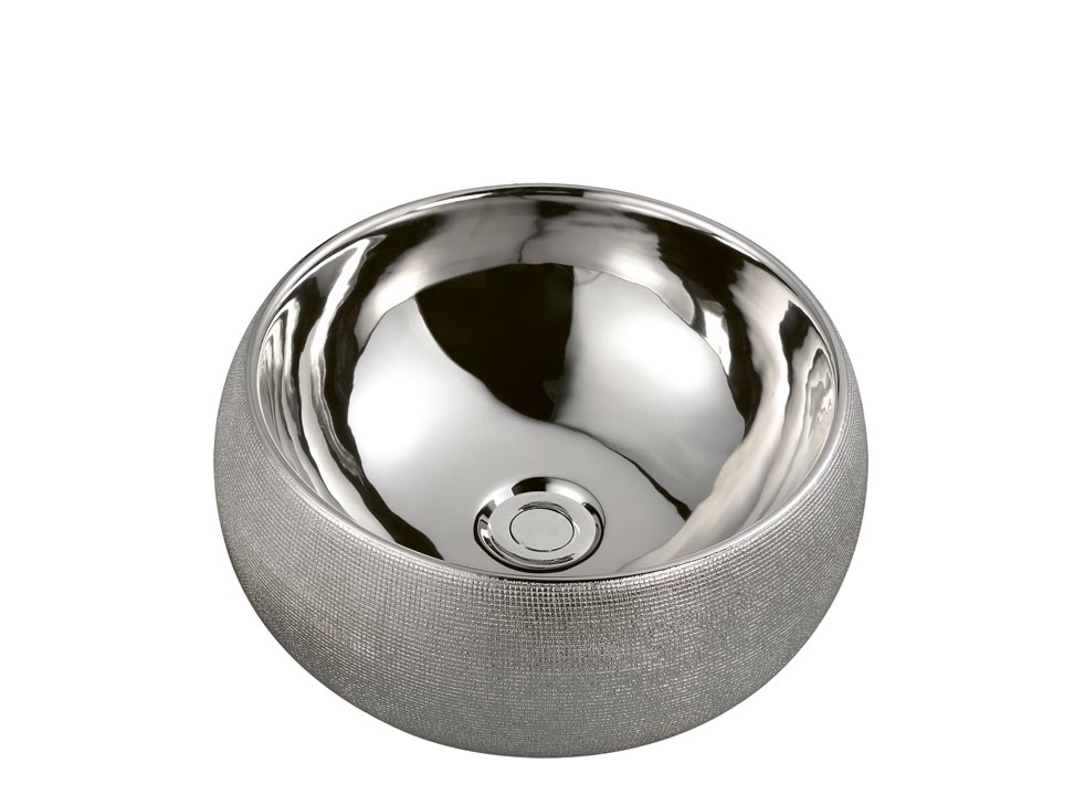 Раковина накладная Ø39 см ArmadiArt Vallessi 863