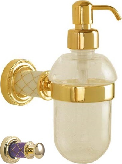 Дозатор жидкого мыла Boheme Murano 10912-V-G