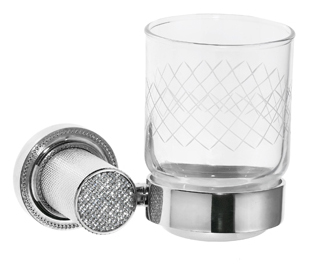 Стакан для зубных щеток Boheme Royal Cristal 10924-CR