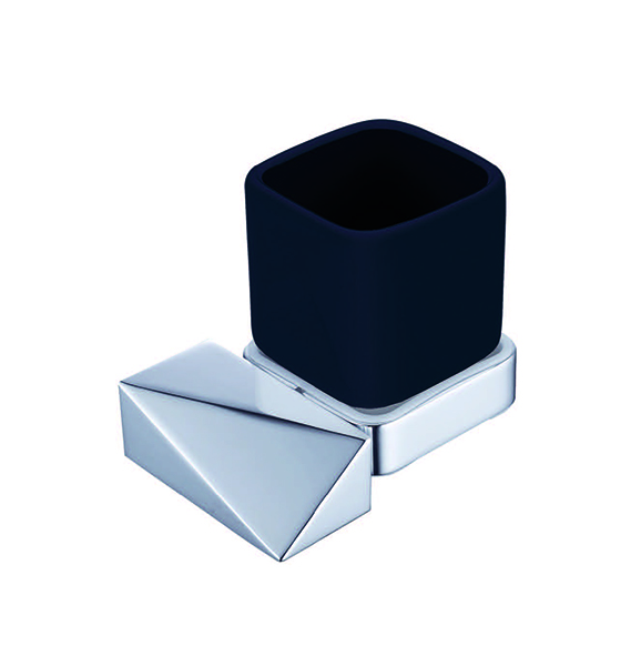 Стакан для зубных щеток Boheme New Venturo 10314-CR-B