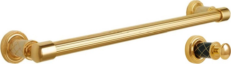 Держатель полотенец Boheme Murano 10902-B-G