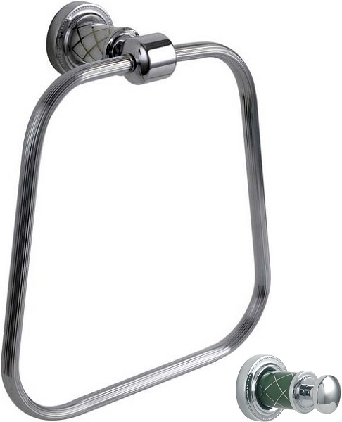 Держатель полотенец Boheme Murano 10905-GR-CR