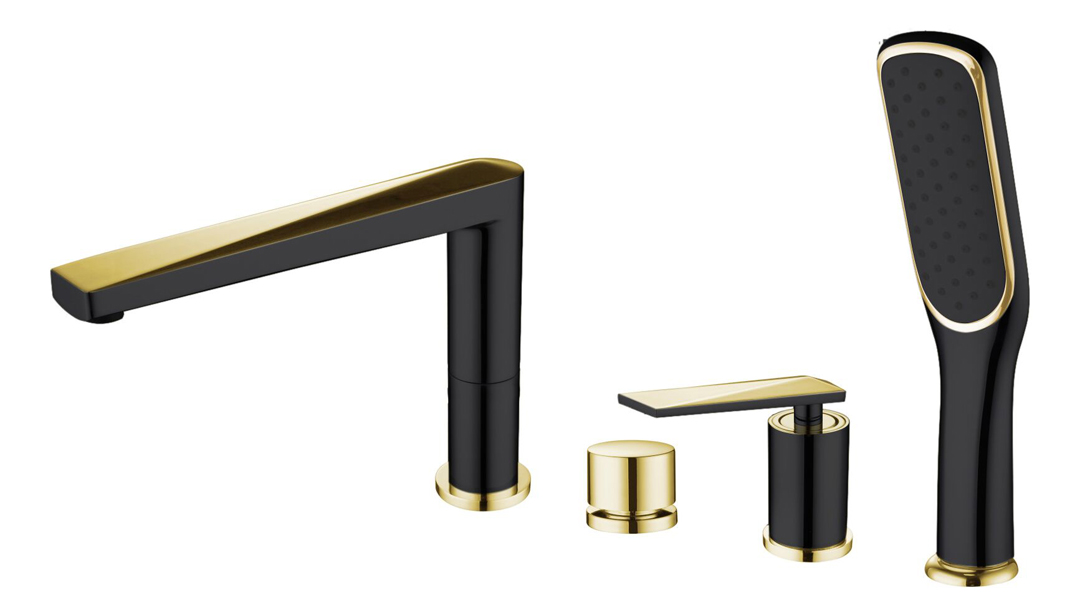 Смеситель на борт ванны Boheme Venturo 380-B