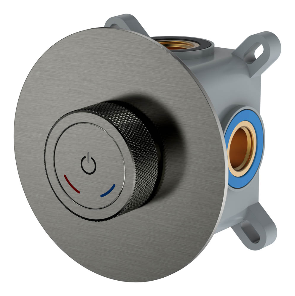 Смеситель автоматический встроенный TECH Gun Metal 154-4-GM