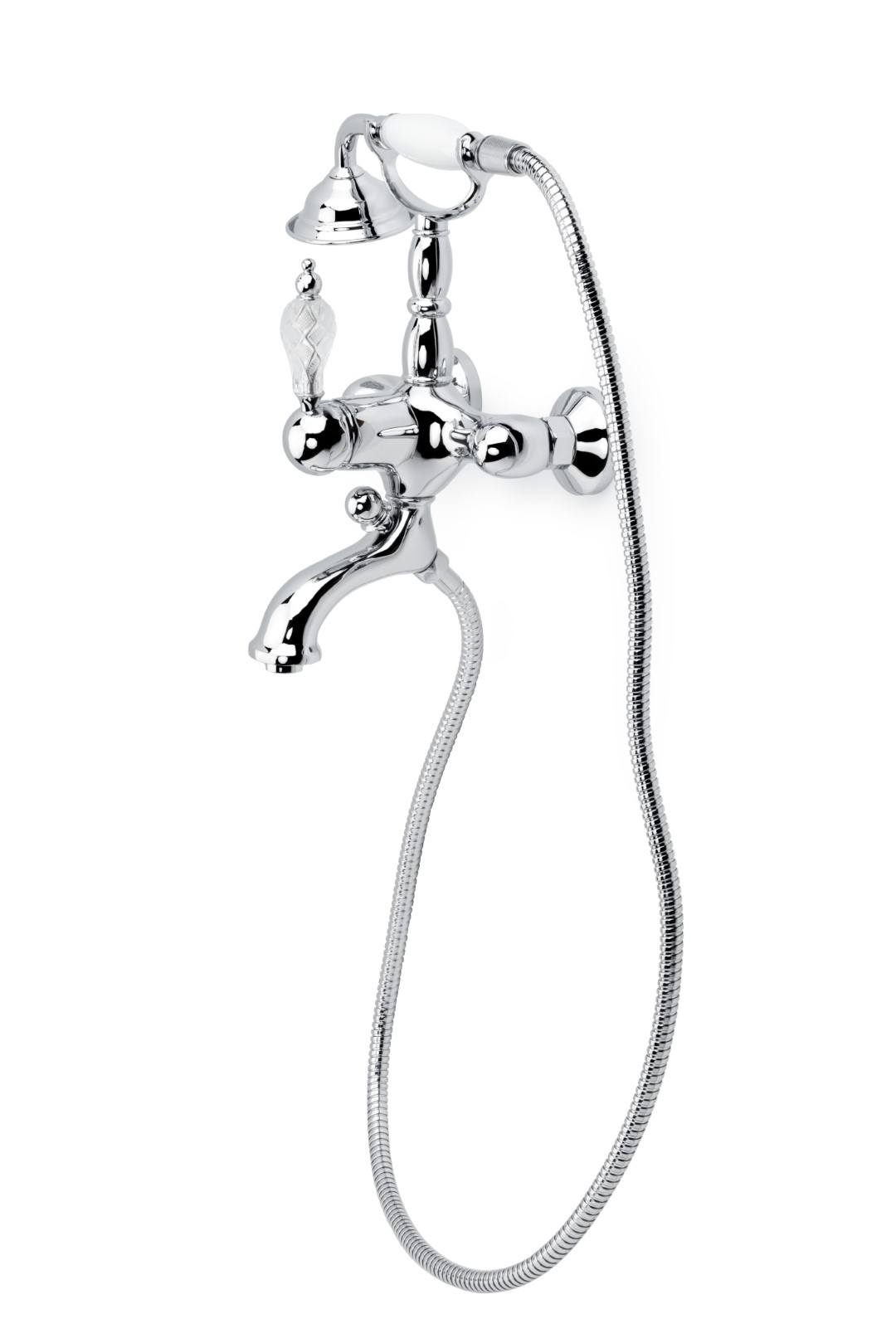 Смеситель для ванны Boheme Crystal 263-CRST