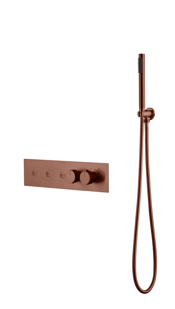 Смеситель FUSION TERMO с ручным душем 131-SYS-BRB