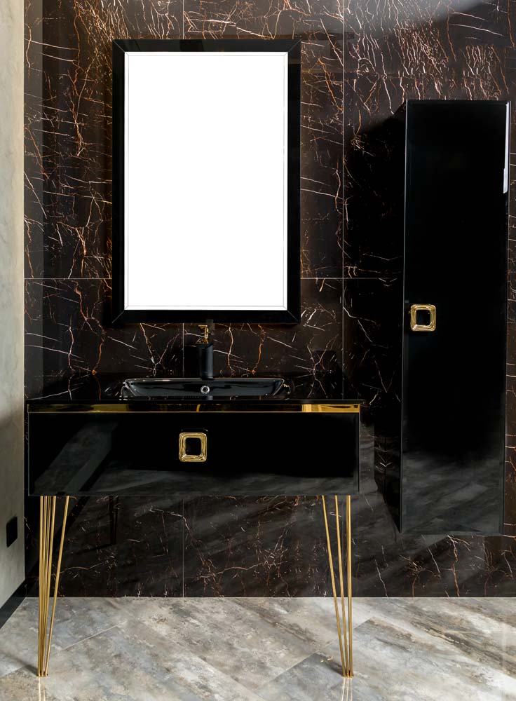 Консоль 100 см ArmadiArt Lucido 770-100-B