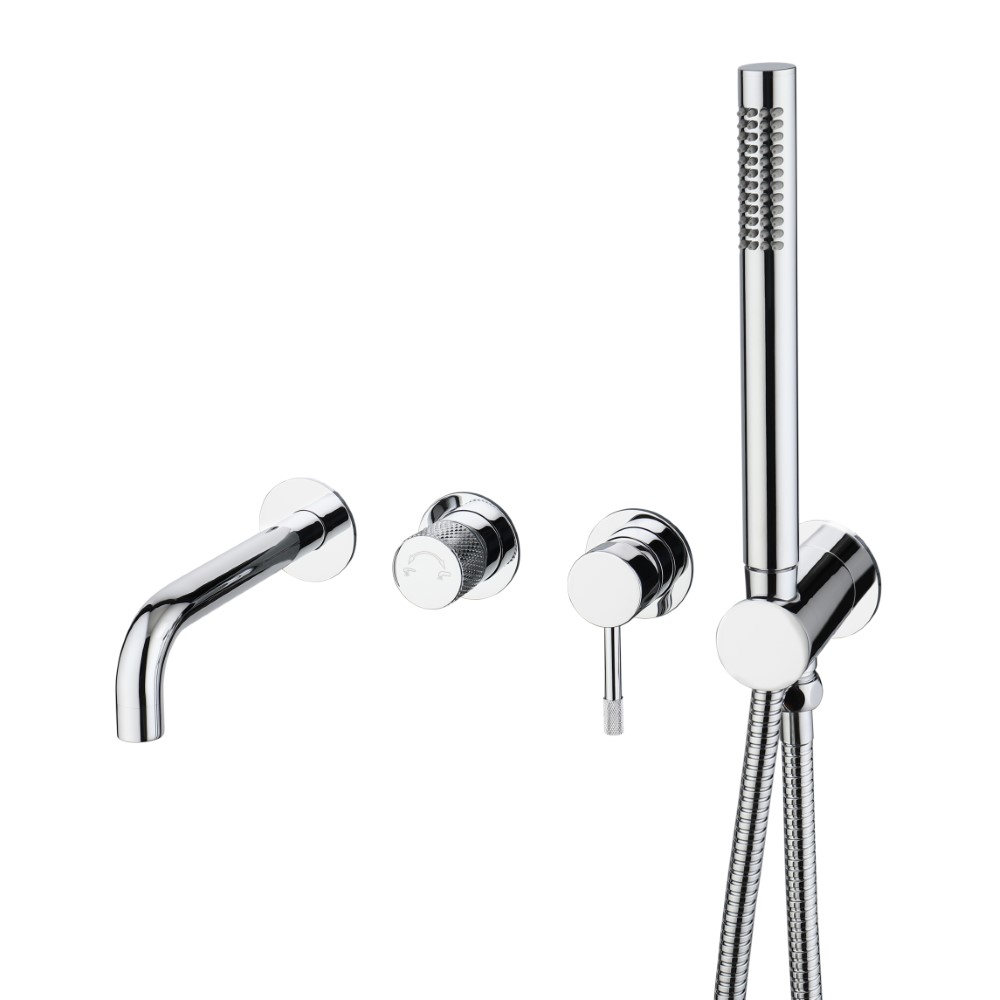 Смеситель для ванны Boheme Uno 464-3-CR