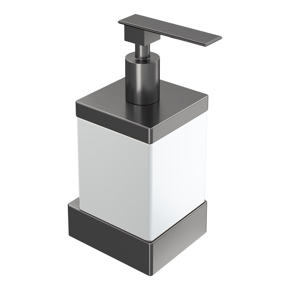 Диспенсер настенный Qubic Gun Metal 10727-GM