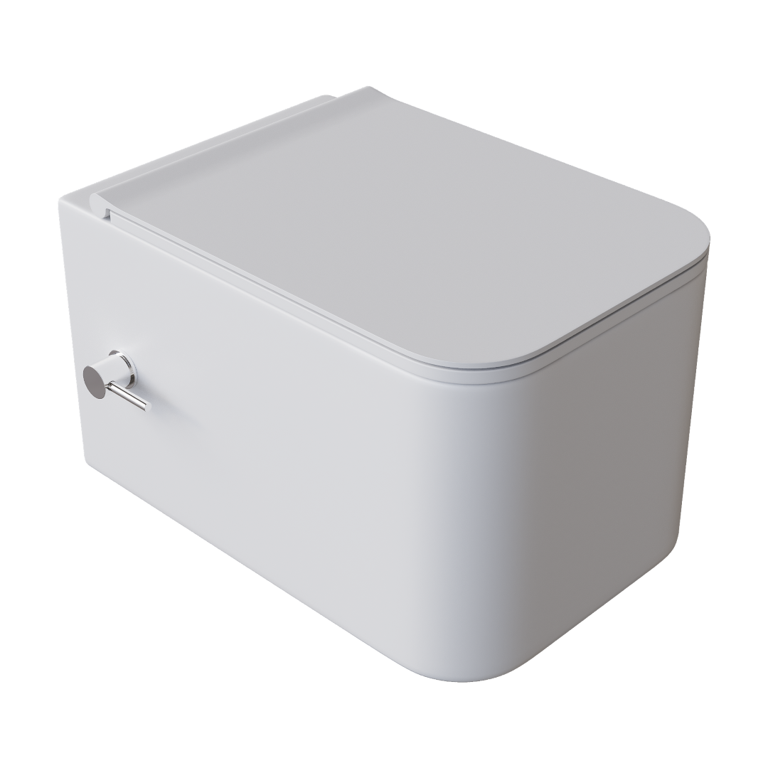 Унитаз подвесной с функцией биде Boheme Mane 970-SET-2-MW