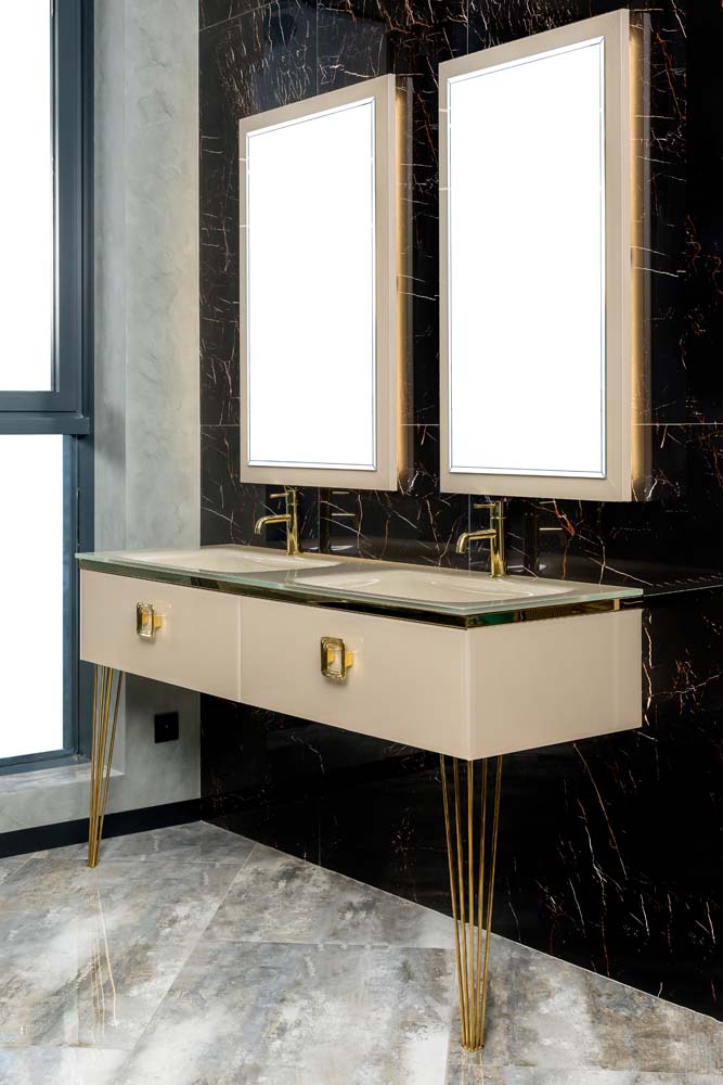 Подстолье LUCIDO 140см Золото 771-140-Gold