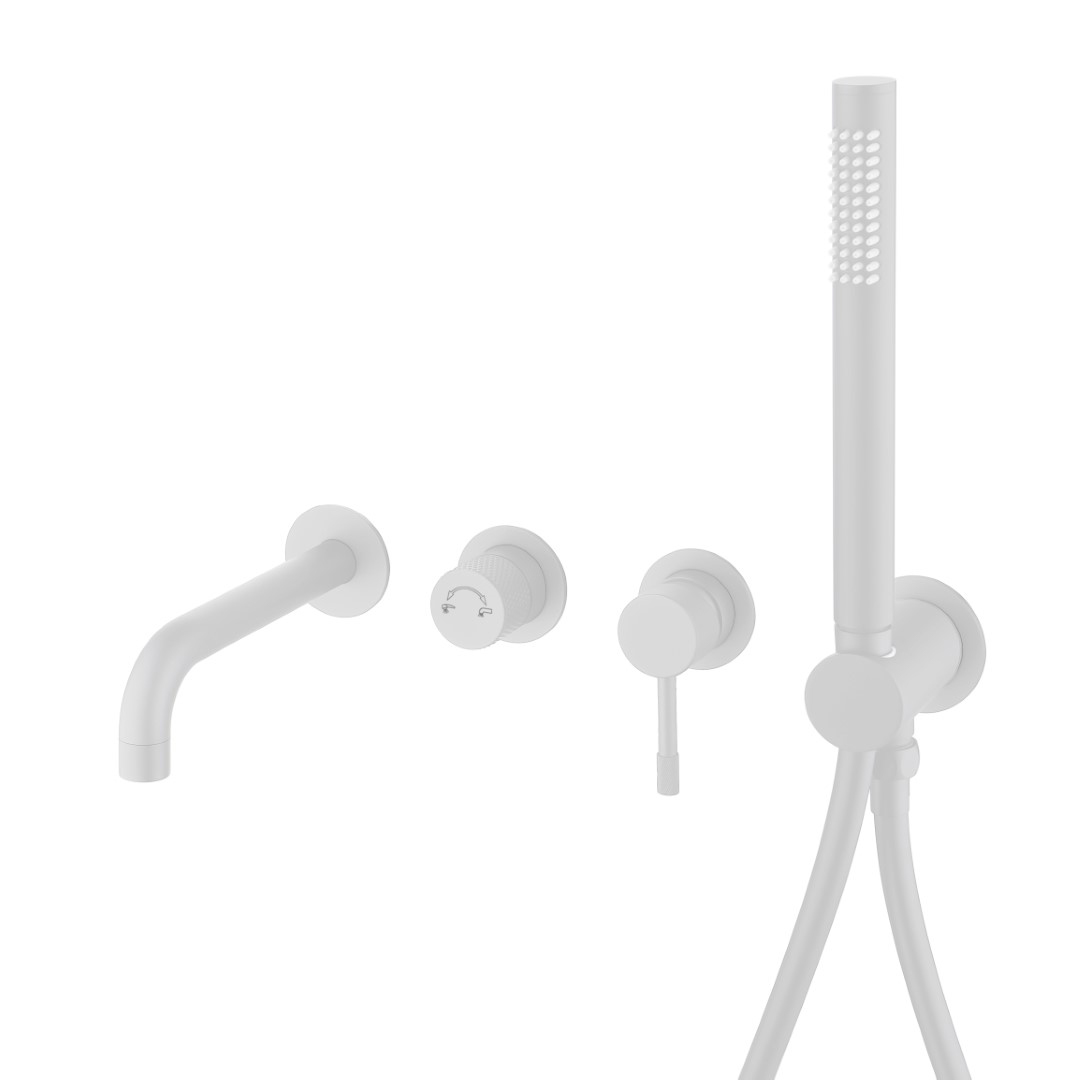 Смеситель для ванны Boheme Uno 464-3-NEW-MW