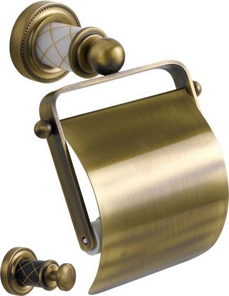 Держатель туалетной бумаги Boheme Murano 10901-B-BR