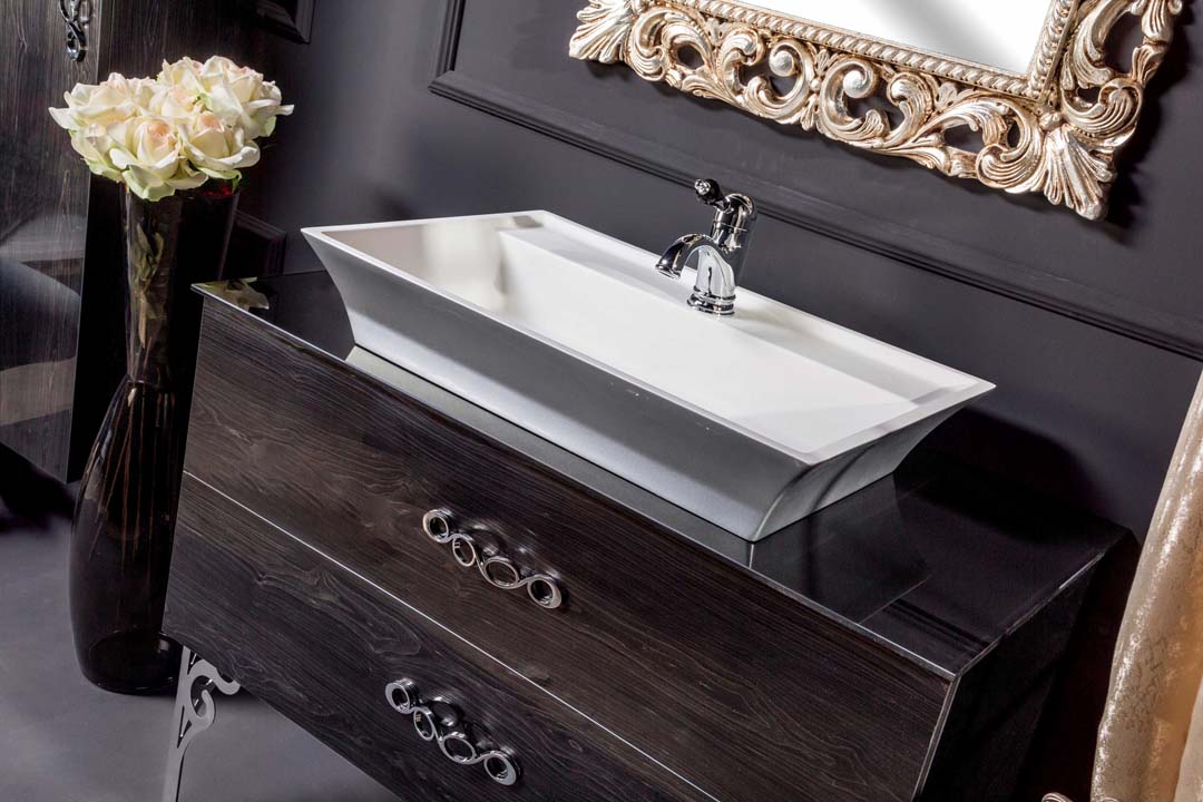 Тумба под раковину 100 см ArmadiArt NeoArt 831-100-BW