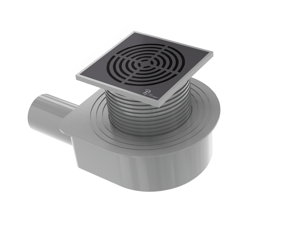 Душевой трап 15х15 см ArmadiArt Smart Design 984-15-B