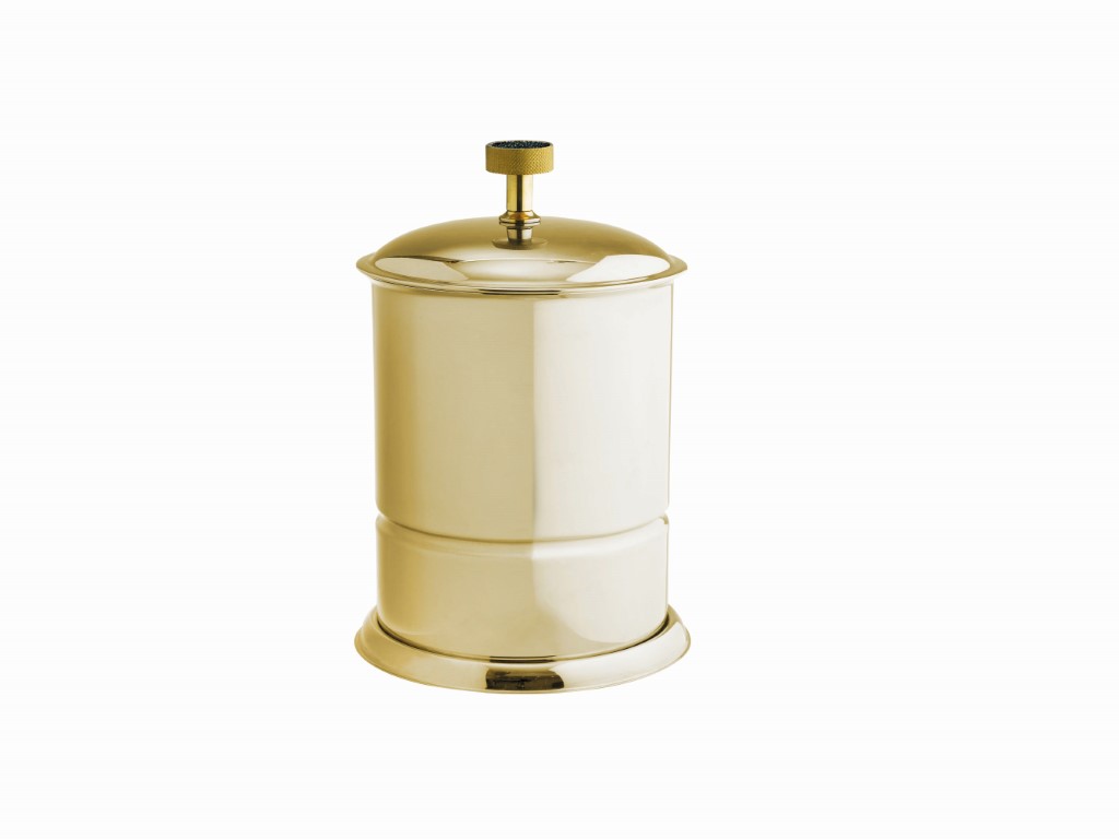 Ведро для мусора Boheme Royal Cristal 10927-G-B