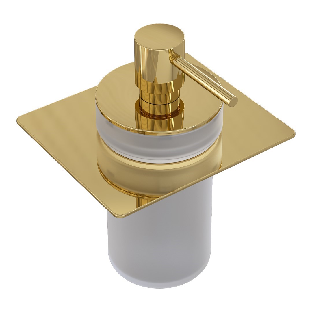 Дозатор жидкого мыла для полки Boheme Space 10966-G-DISP