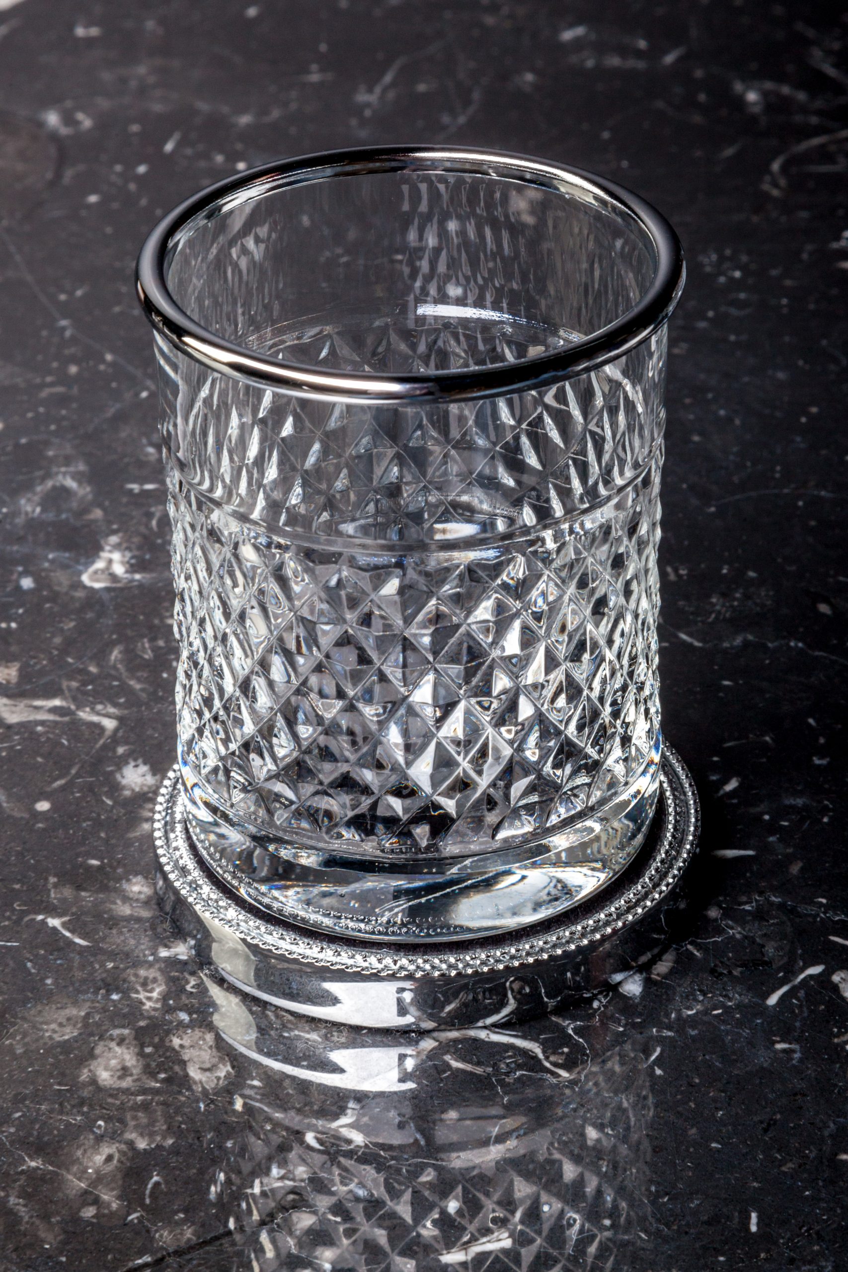 Стакан для зубных щеток Boheme Murano Cristal 10217