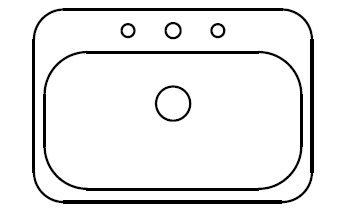 Раковина ArmadiArt Rombo Drop 778-D продается только в комплекте с тумбой