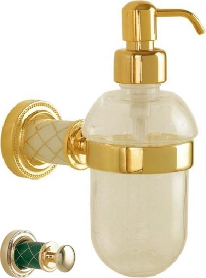 Дозатор жидкого мыла Boheme Murano 10912-GR-G