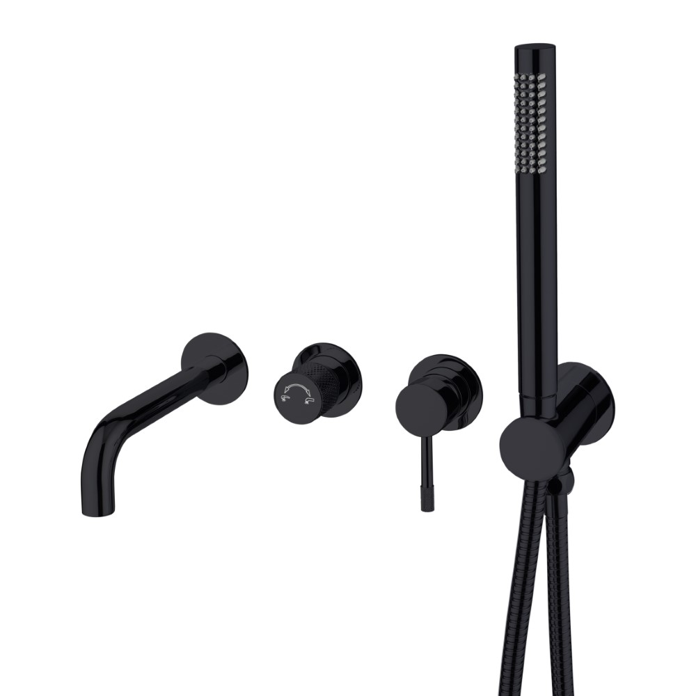 Смеситель для ванны Boheme Uno 464-3-SGM