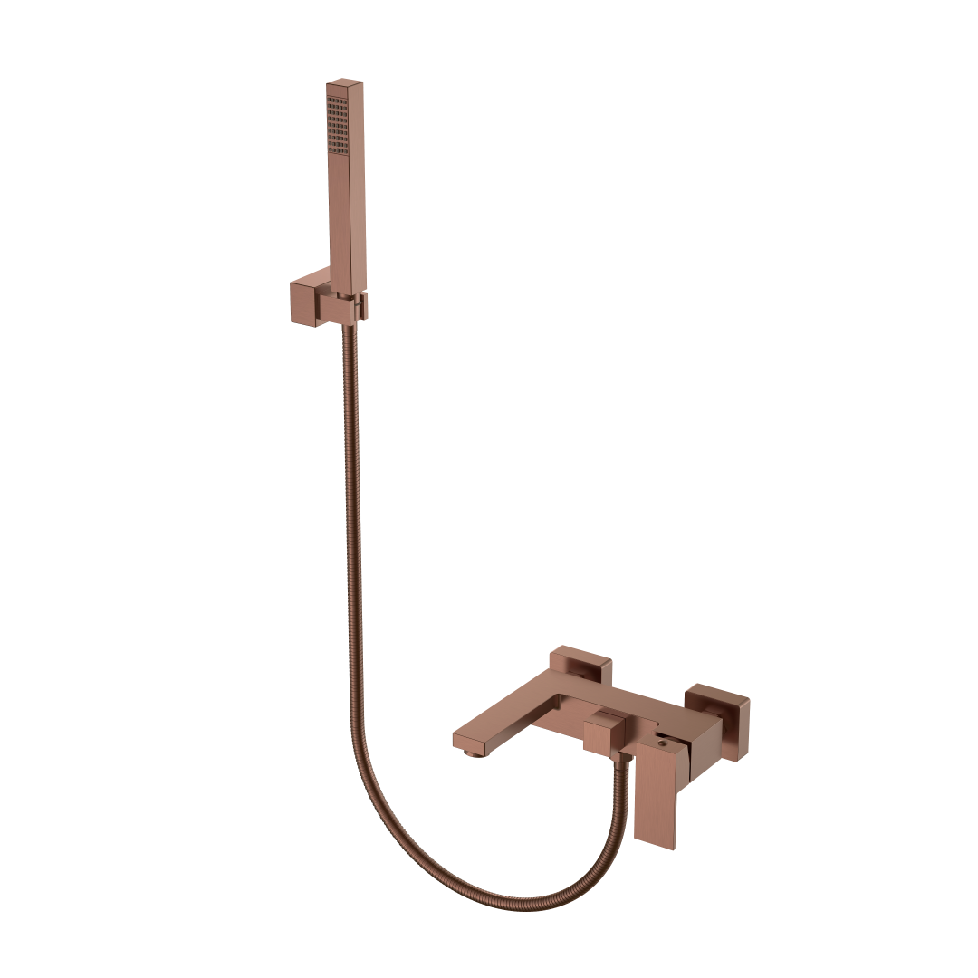 Смеситель для ванны Boheme Qubic 473-BRB