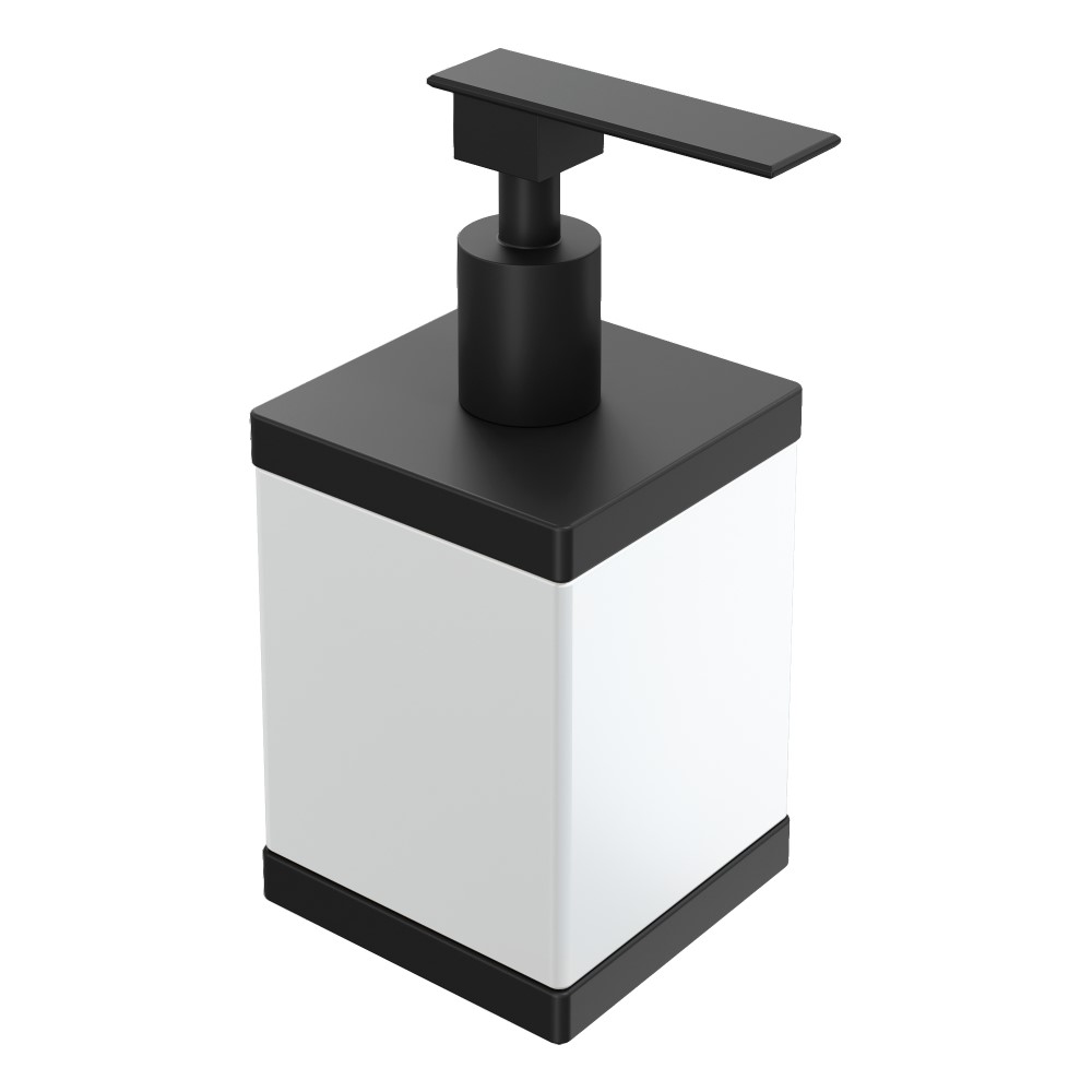 Диспенсер настольный Qubic Black 10969-B