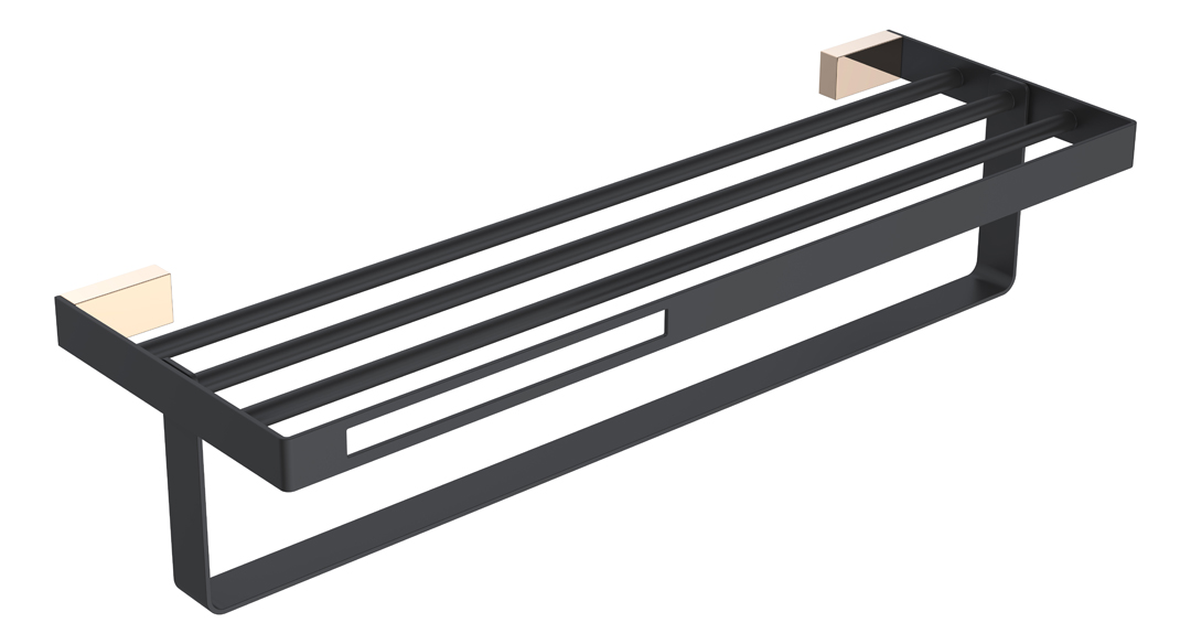 Полка для полотенец Boheme Q 10947-G-B