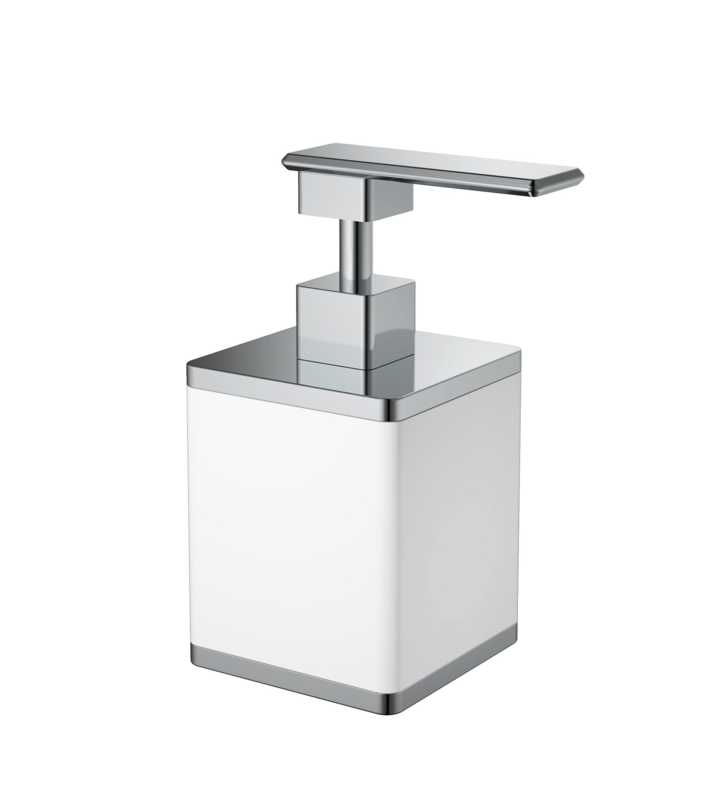 Дозатор жидкого мыла Boheme Q 10969-W-CR