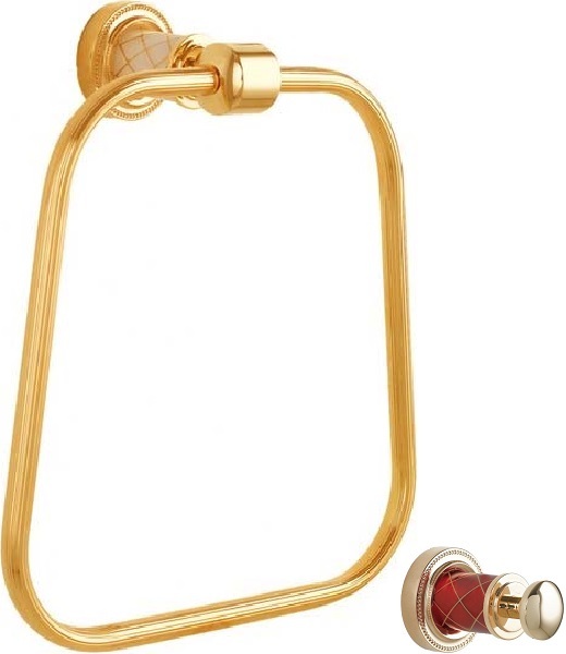 Держатель полотенец Boheme Murano 10905-R-G
