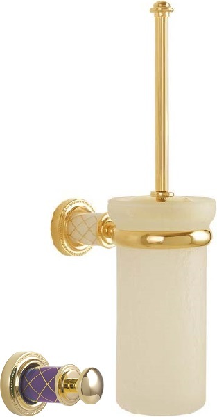 Туалетный ершик Boheme Murano 10913-V-G