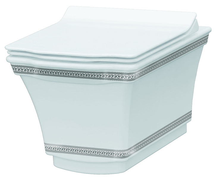 Унитаз подвесной Boheme Hermitage 951-CR