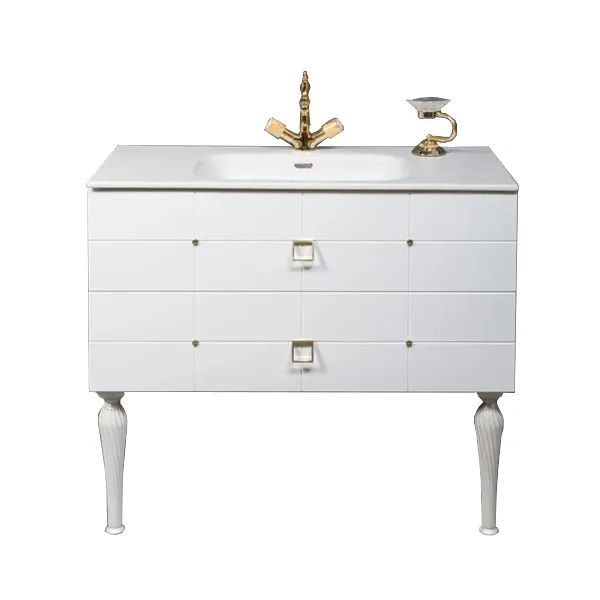 Тумба под раковину 100 см ArmadiArt Vallessi Avantgarde Piazza 841-100-WCR