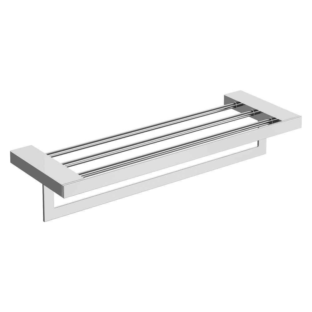 Полка для полотенец Qubic Chrome 10737-CR