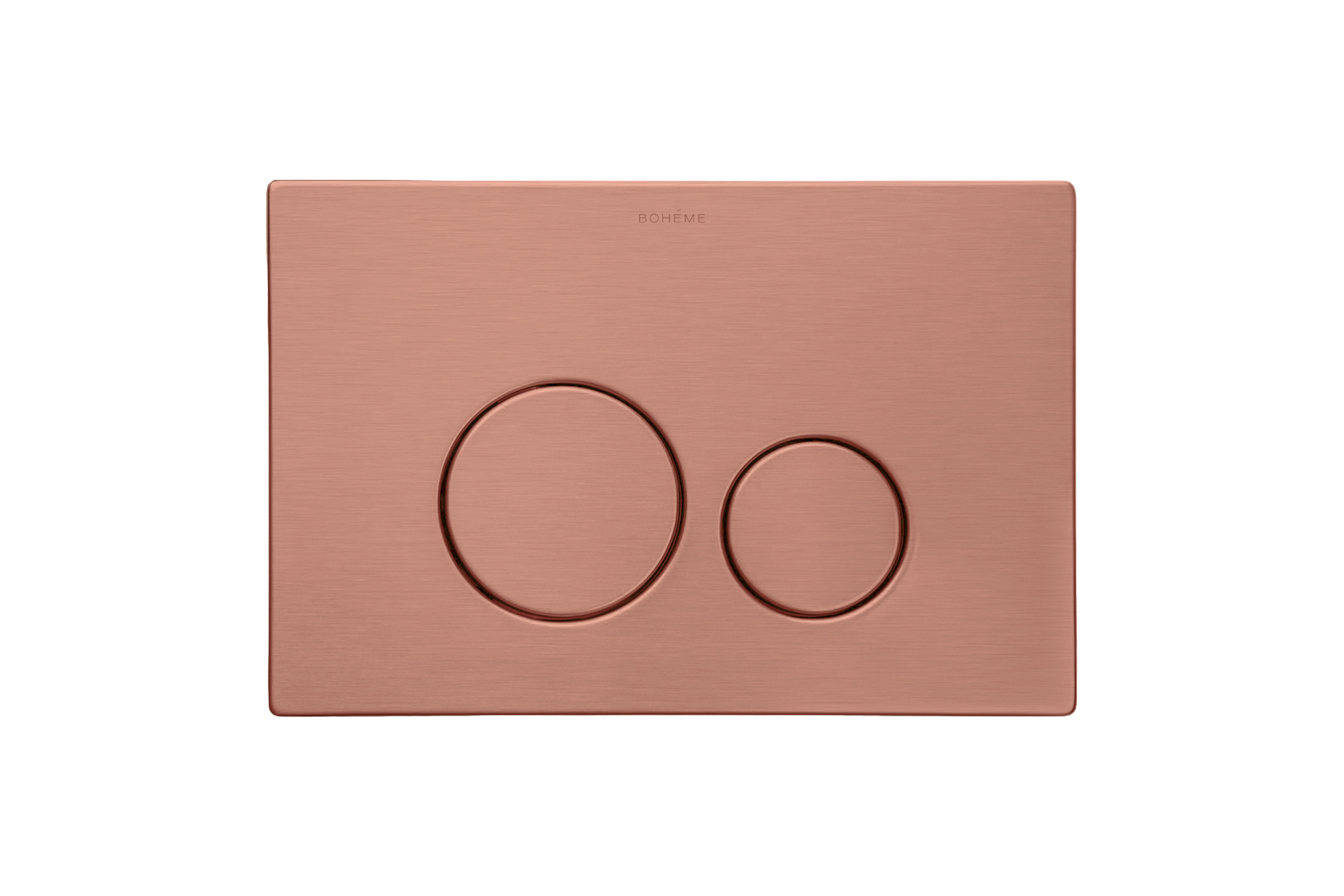 Кнопка для инсталляции, нерж.сталь COPPER BRUSHED ультраплоская 649-CB