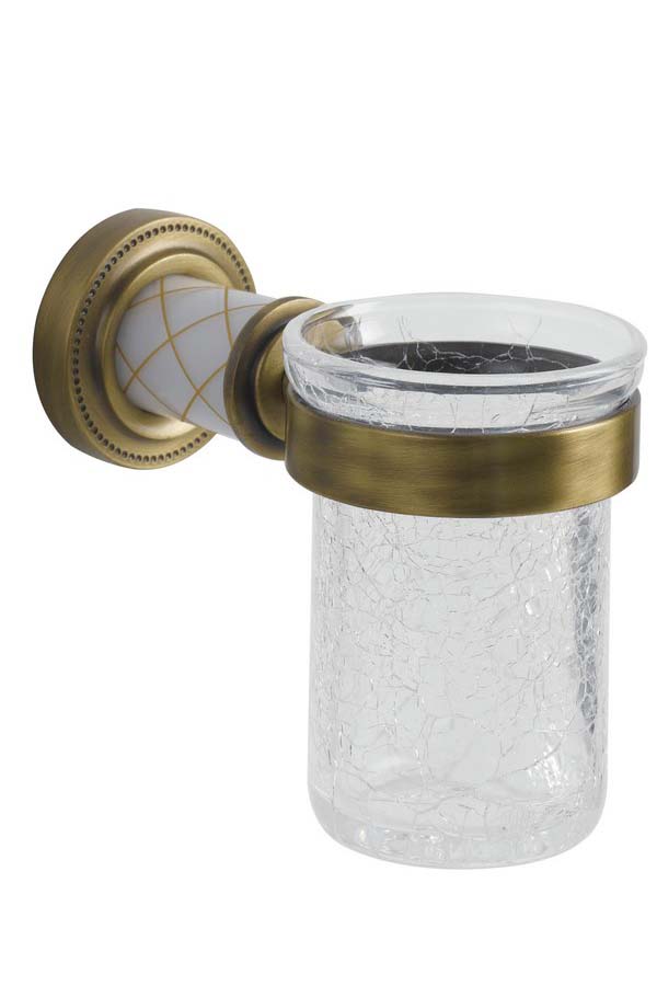 Стакан для зубных щеток Boheme Murano 10904-W-BR