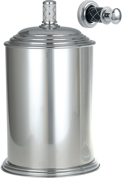 Ведро для мусора Boheme Murano 10907-B-CR