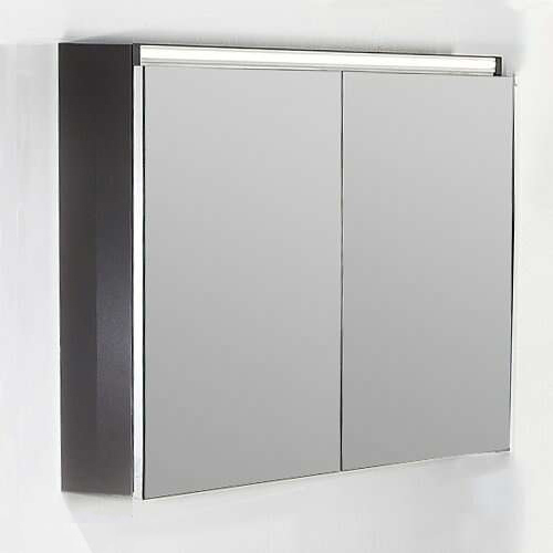 Зеркальный шкаф с подстветкой 80 см ArmadiArt Vallessi 547-A glossy