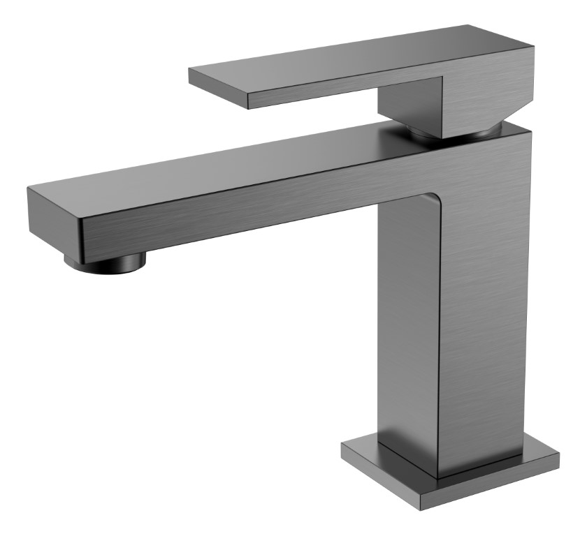 Смеситель для раковины Boheme Qubic 471-GM