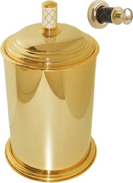 Ведро для мусора Boheme Murano 10907-CH-G