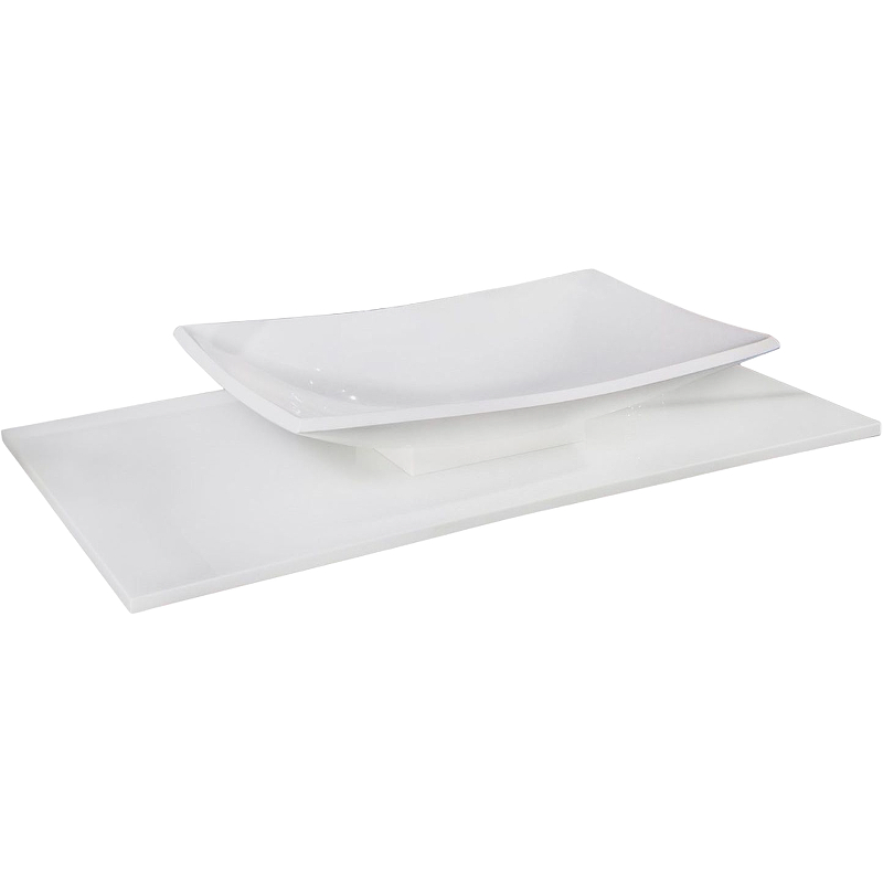 Столешница 110 см ArmadiArt NeoArt Solid Glass 851-110