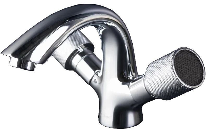 Смеситель для раковины Boheme Royal Cristal 271-Royal/CRST black