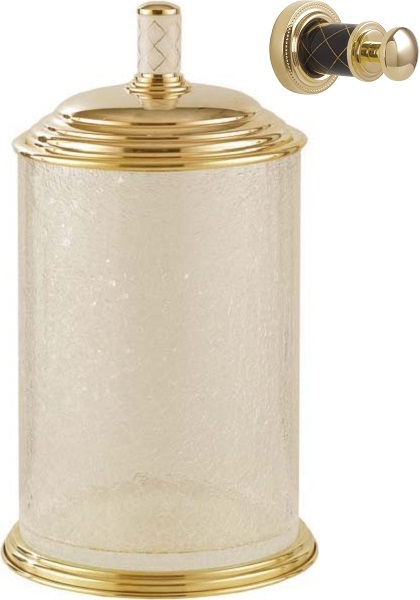 Ведро для мусора Boheme Murano 10914-CH-G