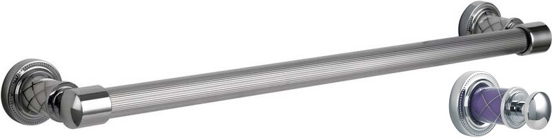 Держатель полотенец Boheme Murano 10902-V-CR