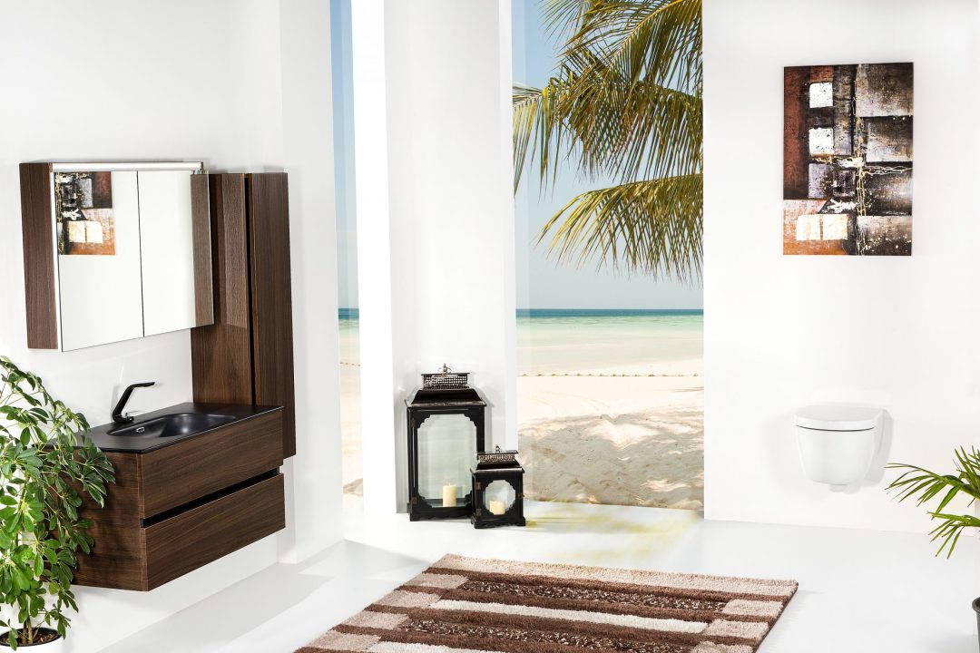 Зеркальный шкаф с подстветкой 100 см ArmadiArt Vallessi 546-D