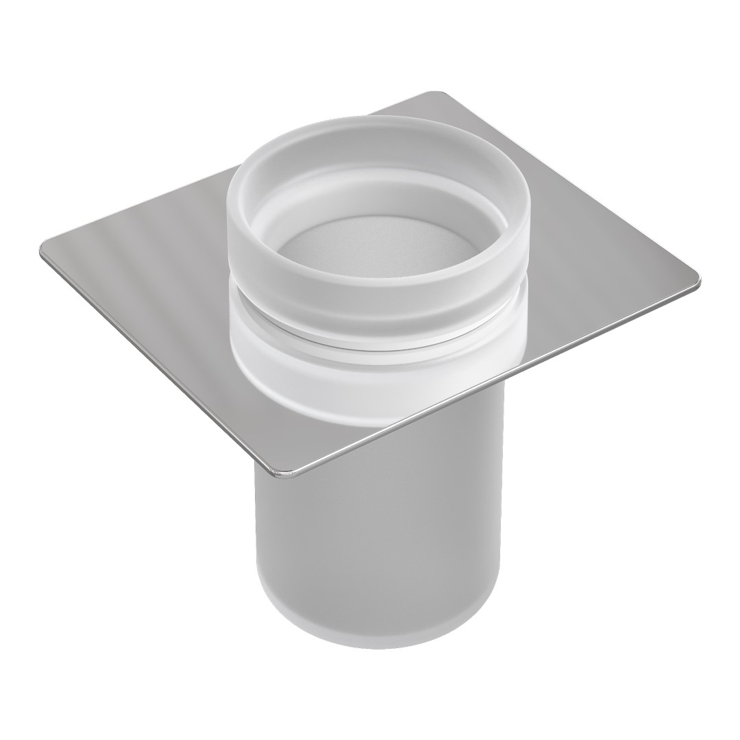 Стакан для зубных щеток для полки Boheme Space 10966-CR-TUM