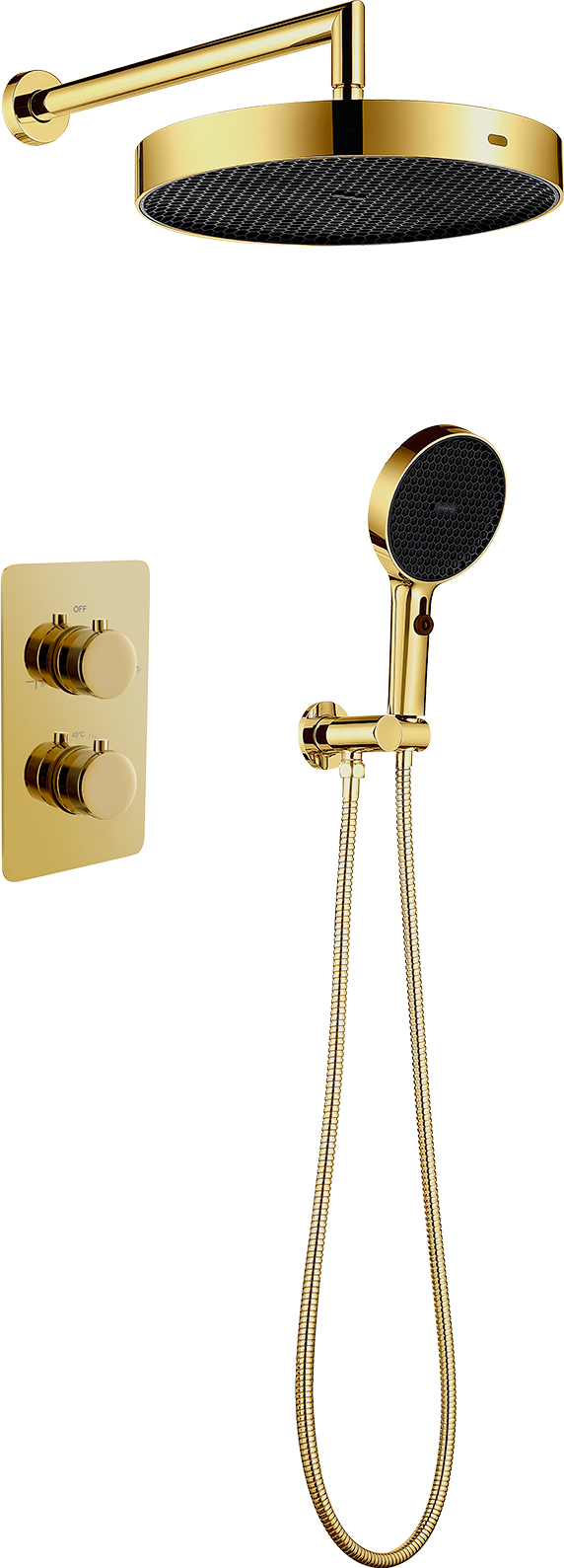 Комплект для душа Boheme Cell 427-G/134-2-G